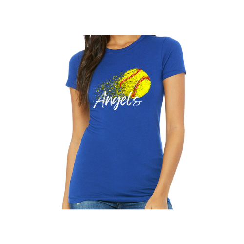 Angels Softball Bella Canvas Soft Tee