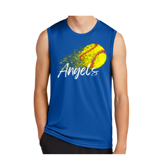 Angels Softball Gildan Unisex Tank