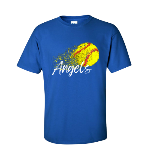 Angels Softball Unisex Gildan T-shirt Regular