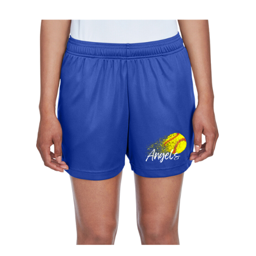 Angels Softball Team 365 Performance Women's Shorts