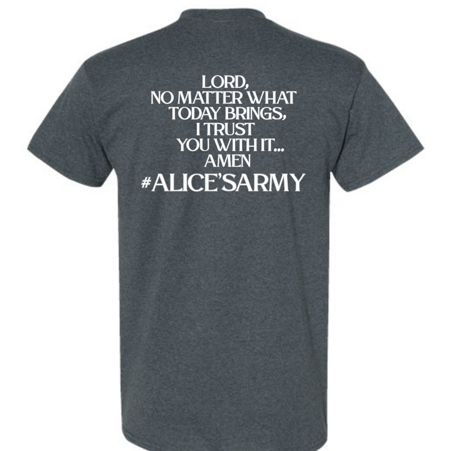 Aid for Alice Brain Cancer Awareness T-shirt