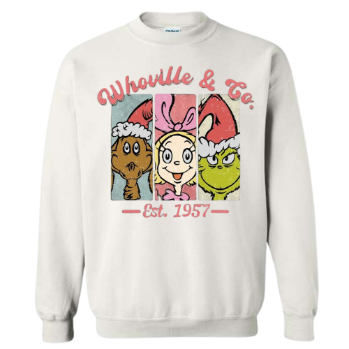 WHOVILLE AND CO CREWNECK