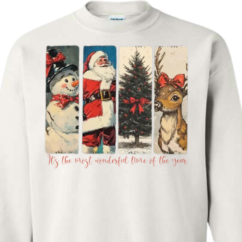 THE MOST WONDERFUL TIME OF THE YEAR CREWNECK