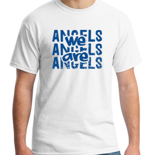 GILDAN WHITE COLOR RUN TEE