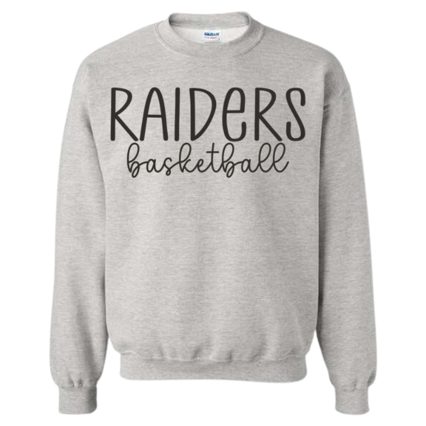 THS RAIDERS BASKETBALL CREWNECK