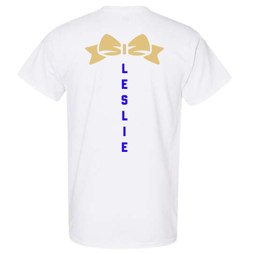 RAIDERS DANCE GILDAN T-SHIRT BLACK/WHITE LOGO