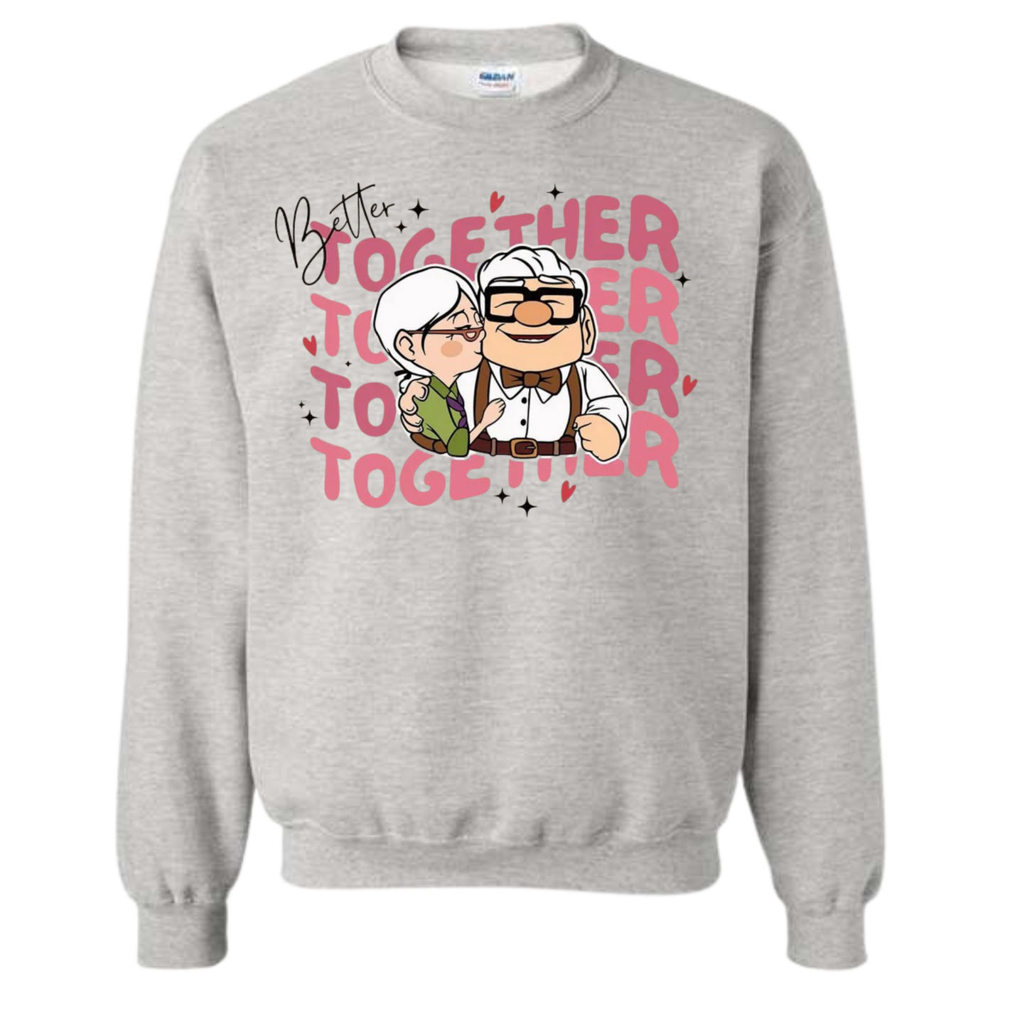 VDAY UP GILDAN CREWNECK