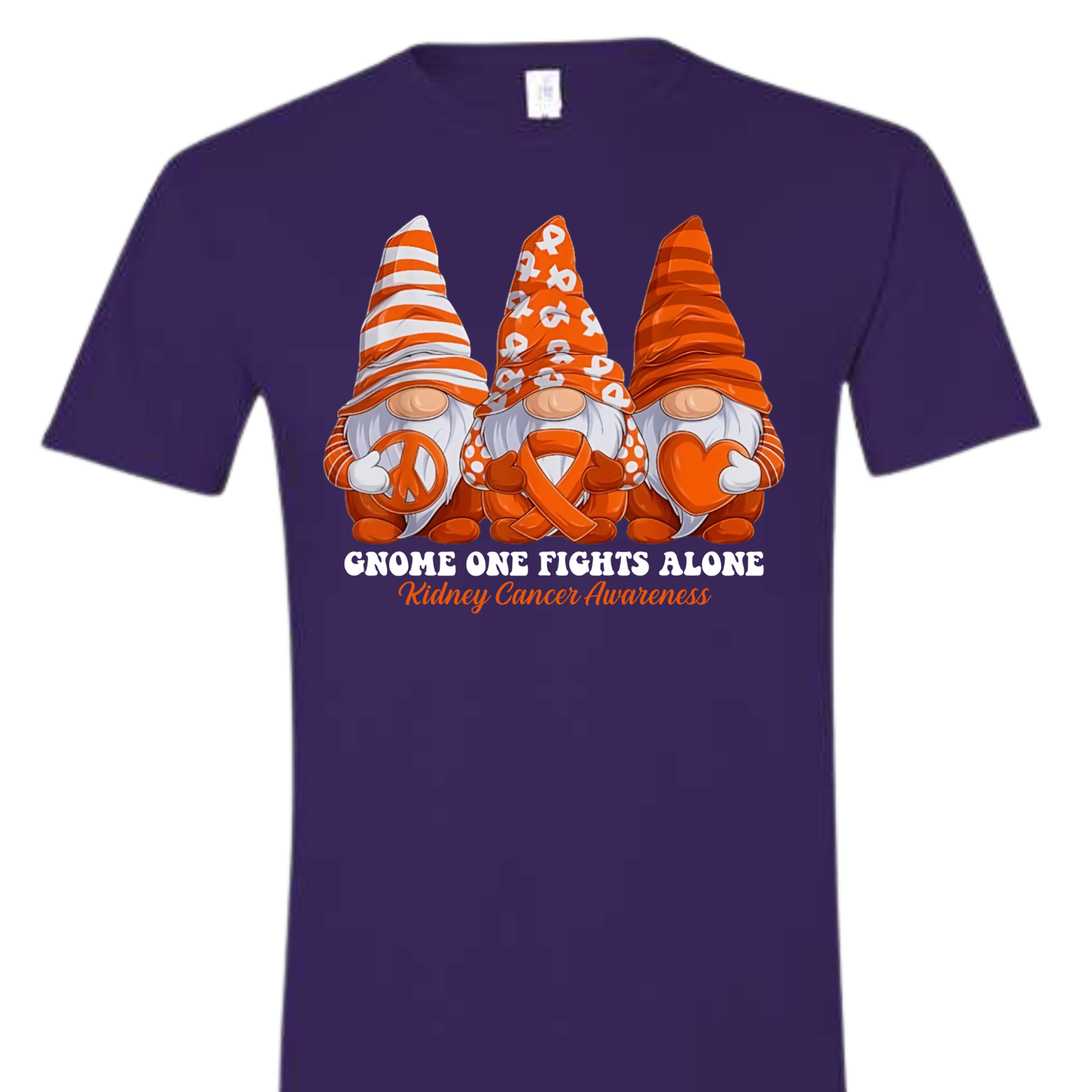 GILDAN SHORT SLEEVE (SOFT STYLE) GNOME ONE FIGHTS ALONE T-SHIRT