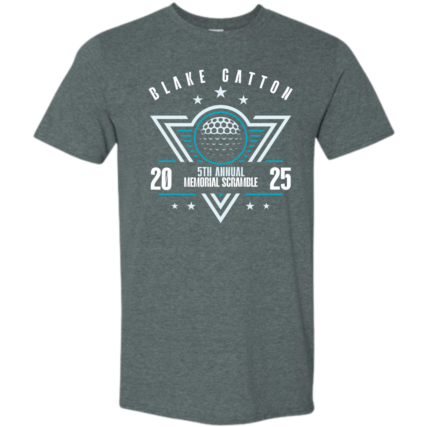 BLAKE GATTON MEMORIAL GOLF GILDAN SOFT STYLE T-SHIRT 2025