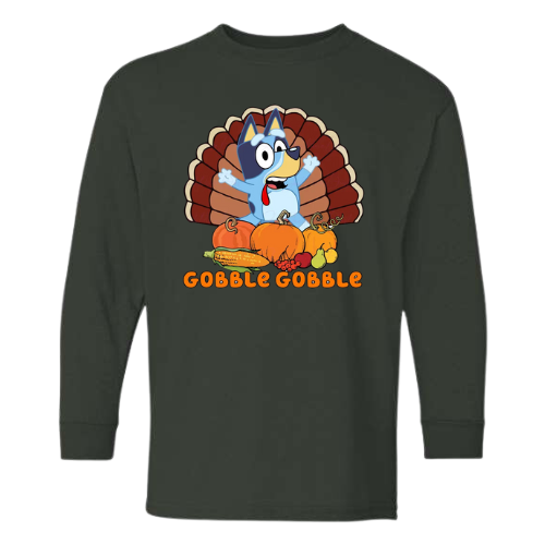 BLUEY THANKSGIVING YOUTH TSHIRT