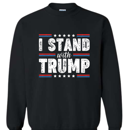 I STAND GILDAN CREWNECK