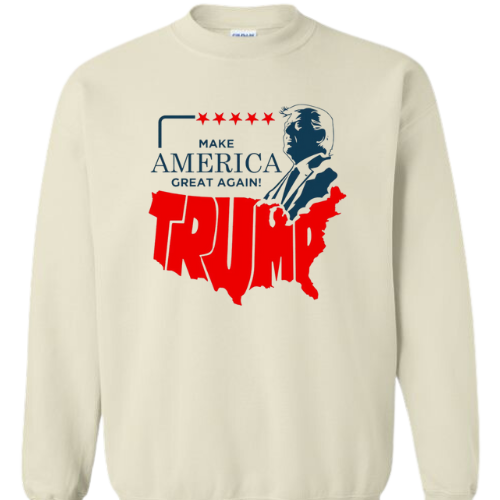 TRUMP USA GILDAN CREWNECK