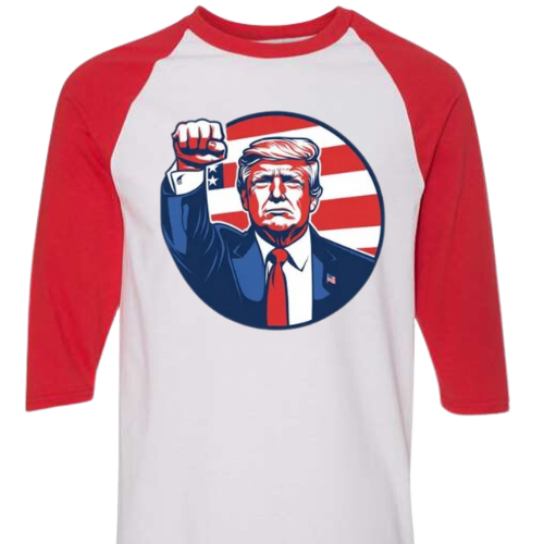 TRUMP FIST 3/4 LENGTH GILDAN