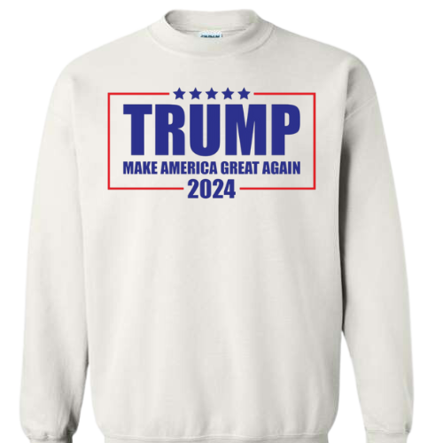 TRUMP MAGA 2024 GILDAN CREWNECK