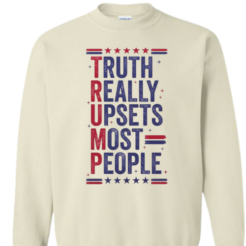 TRUMP TRUTH GILDAN CREWNECK