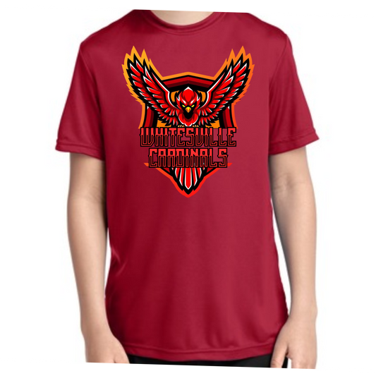 Port & Company Dri-Fit T-shirts (Minor) Whitesville Cardinals