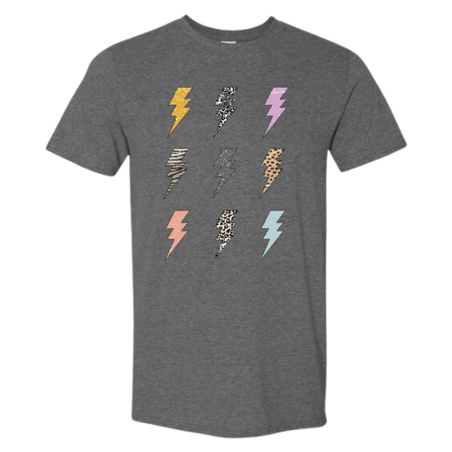 GILDAN SOFT STYLE KENERGY LIGHTNING BOLT TSHIRT