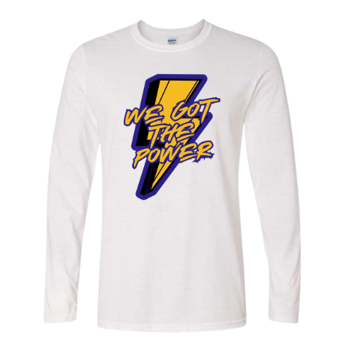 GILDAN KENERGY WE GOT THE POWER LONG SLEEVE TSHIRT