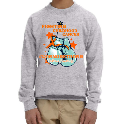 GILDAN KIDS CONNOR STRONG ORIGINAL CREW NECK SWEATSHIRT