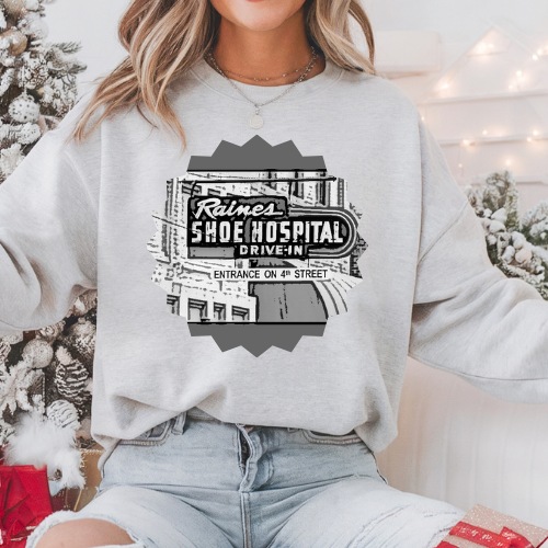 Raine's Shoe Hospital Gildan Crewneck