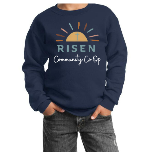 PORT&CO KIDS CREWNECK SWEATSHIRT