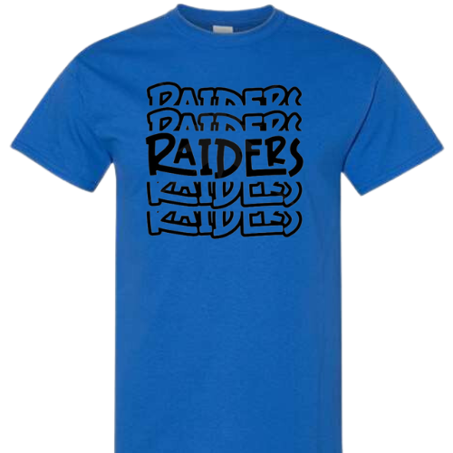 RAIDERS GILDAN SHORT SLEEVE TSHIRT