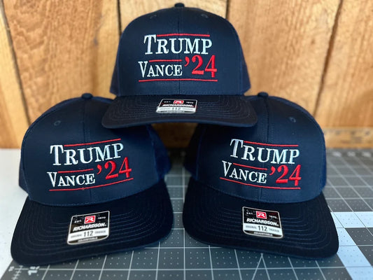 RICHARDSON 112 TRUMP/VANCE EMBROIDERED HAT