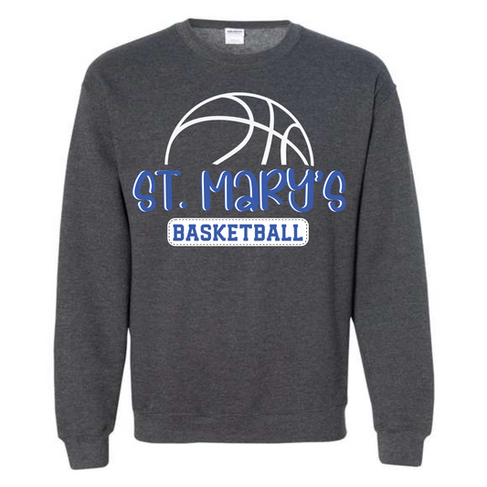 ST MARY ANGELS BASKETBALL GILDAN CREWNECK