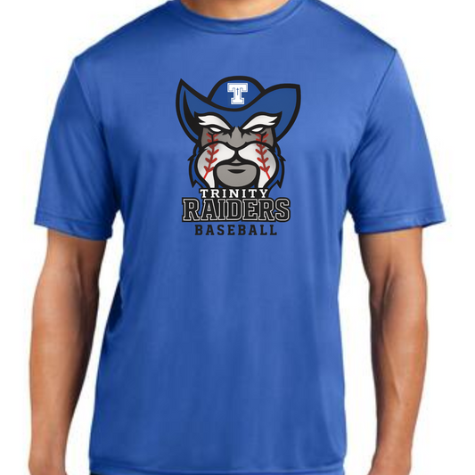 TRINITY RAIDERS BASEBALL DRI-FIT PC380 T-SHIRT